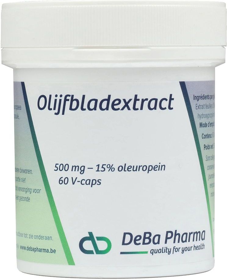 DeBa Pharma Olyfbladextract 500 mg