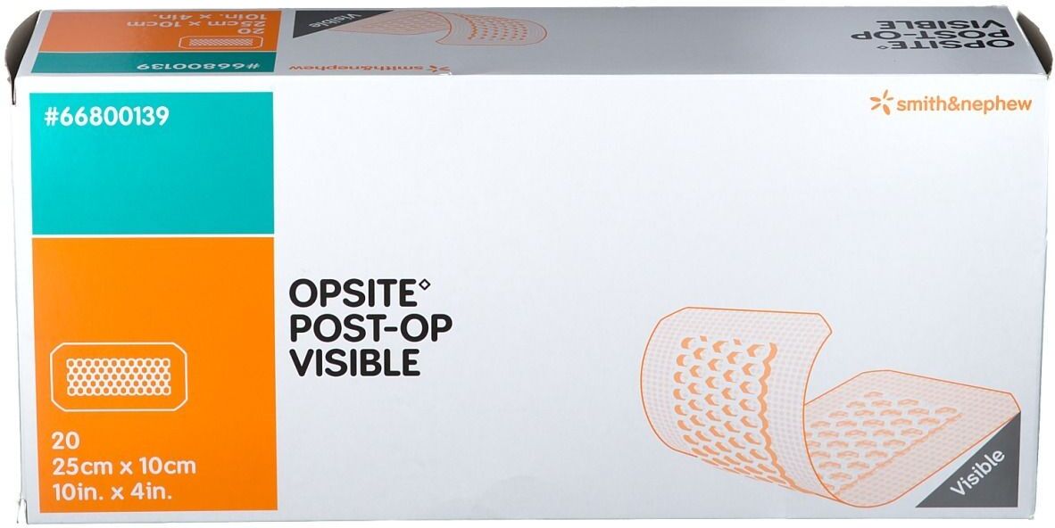 SMITH NEPHEW Smith & Nephew Opsite Post-OP 10 x 25 cm