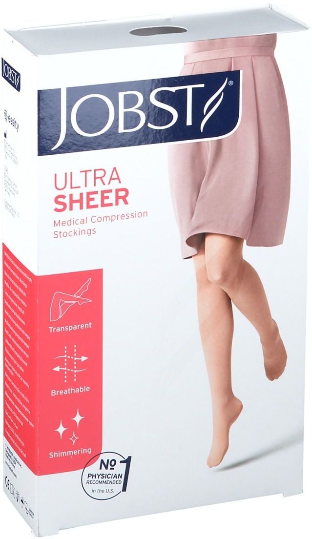 BSN MEDICAL Jobst® UltraSheer Comfort Cl 2 Panty Classic Geschlossener Fuß Black L