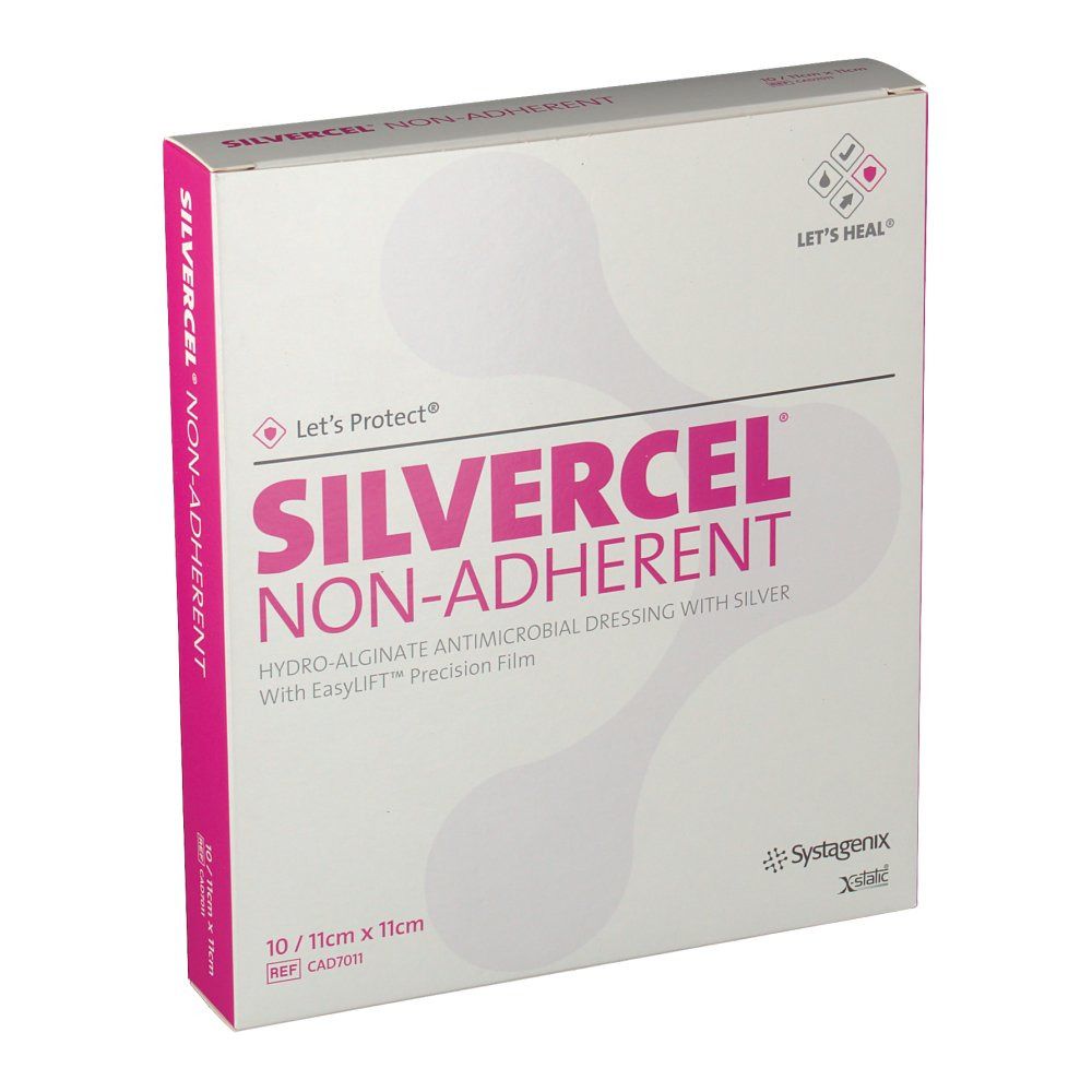 HOSPITHERA Silvercel® nicht klebender Hydroalignat Wundverband
