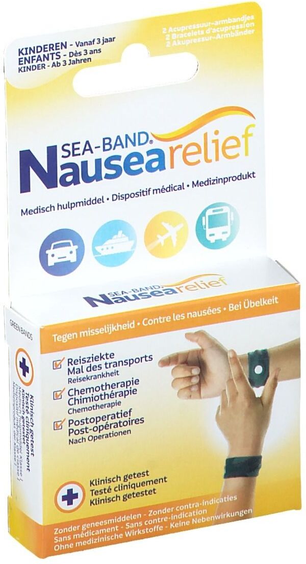 GSA HEALTHCARE Sea-Band® Handgelenkbandage Kind Grün