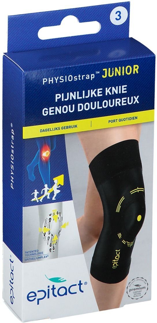 GSA HEALTHCARE epitact® PHYSIOstrap™ Junior-Kniebandage Größe 3