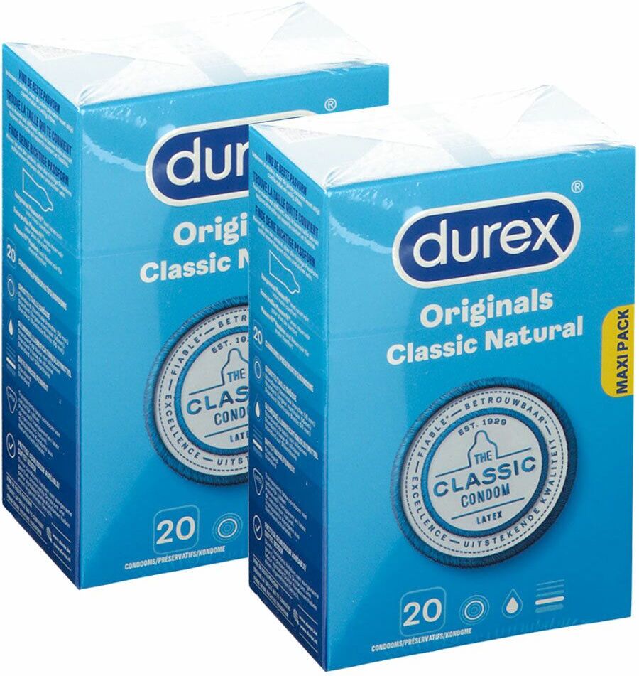 durex® Classic Natural Kondome