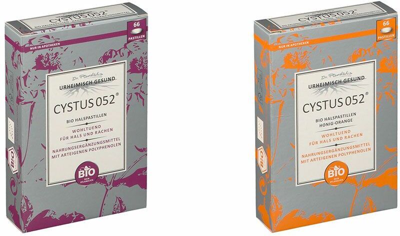 Dr. Pandalis Cystus 052® Bio + Dr. Pandalis Cystus 052® Bio Honig-Orange