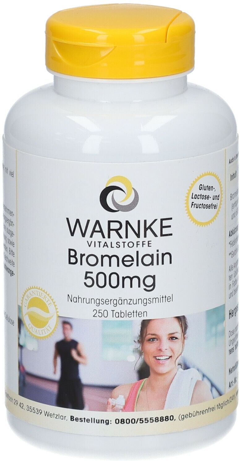 Warnke Bromelain 500 mg