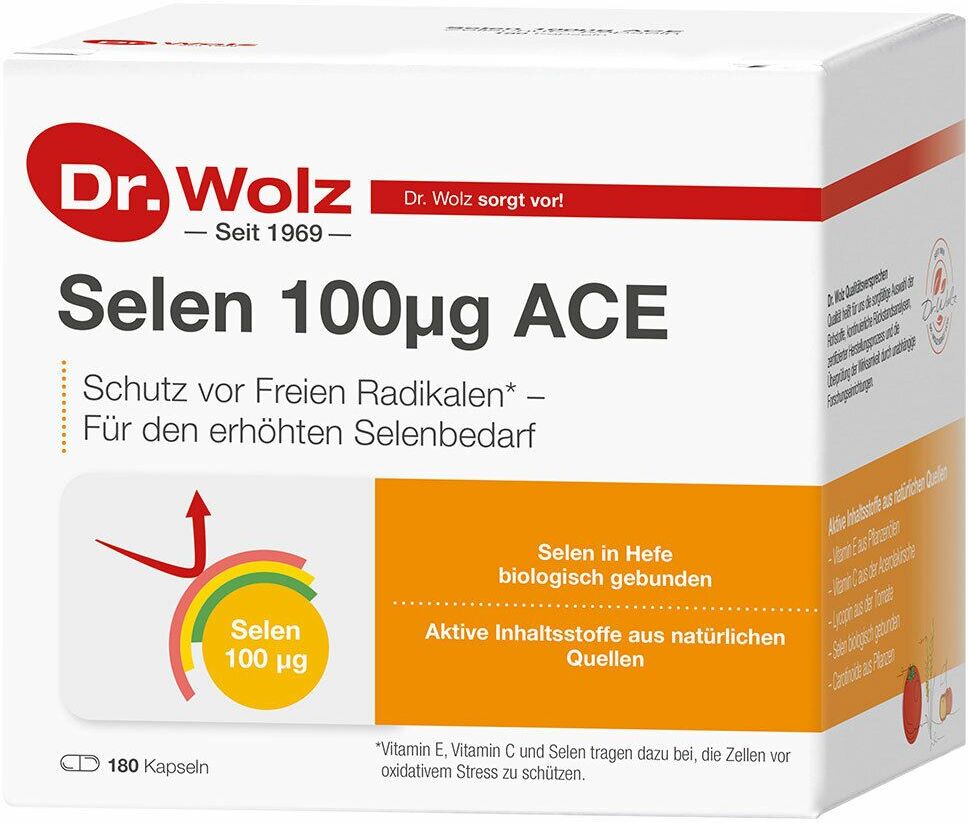 Dr. Wolz Selen 100 µg ACE Zellchutz-Kapseln