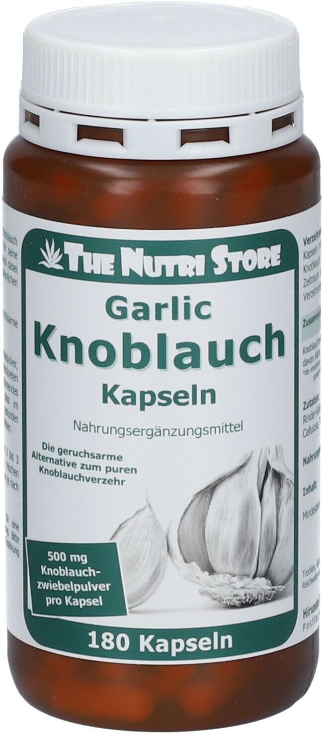 The Nutri Store Knoblauch 500 mg Kapseln