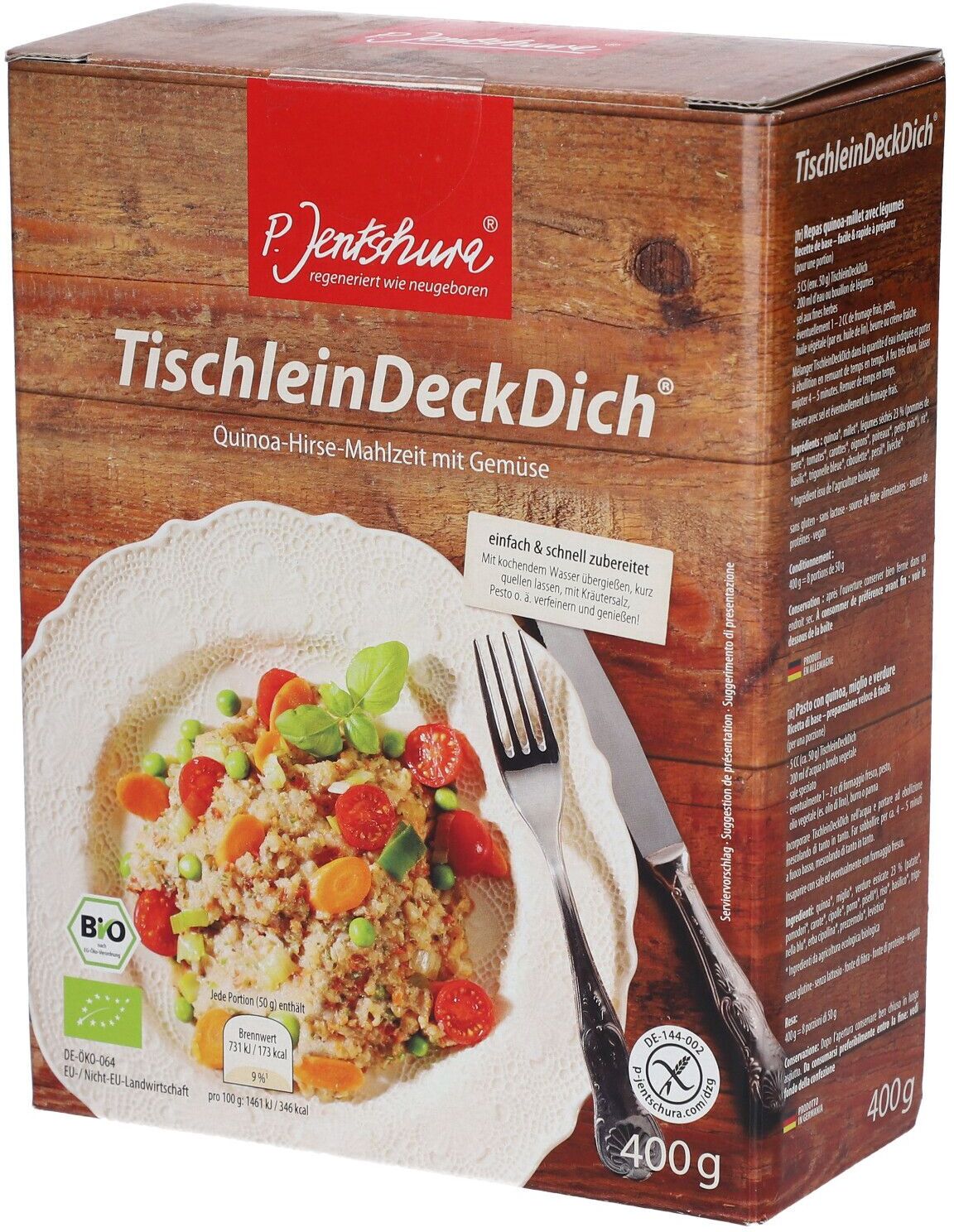 Jentschura International GmbH TischleinDeckDich®