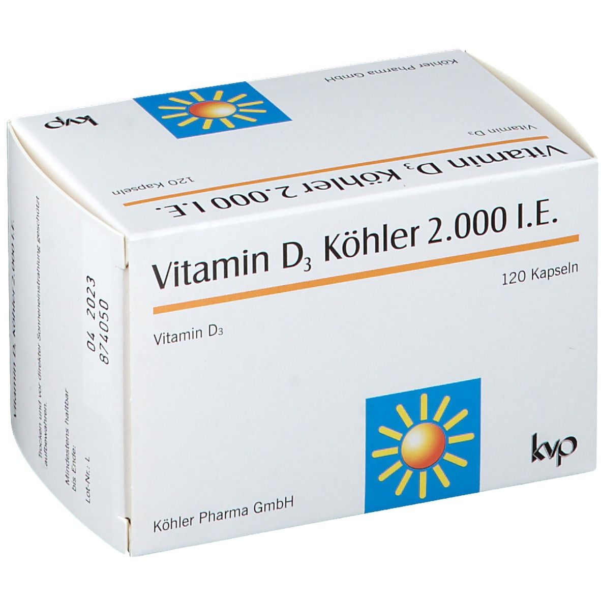 no brand Vitamin D3 Köhler 2000 IE Kapseln