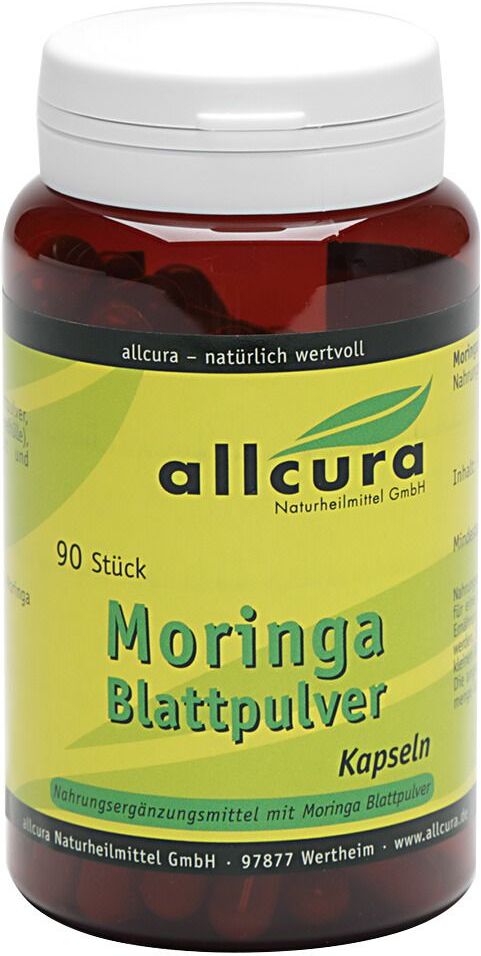 allcura Moringa Blattpulver Kapseln