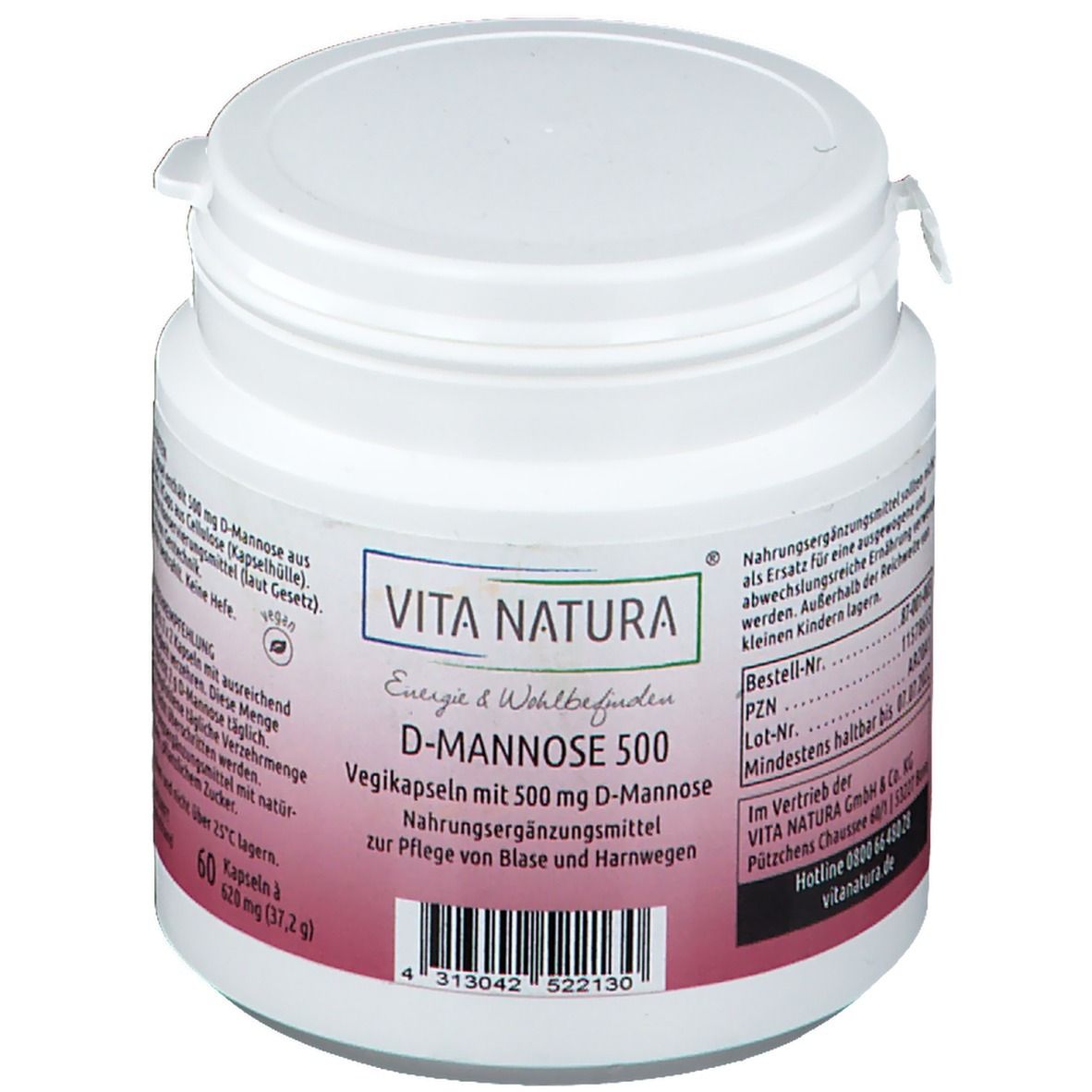 Vita Natura D-Mannose 500 mg
