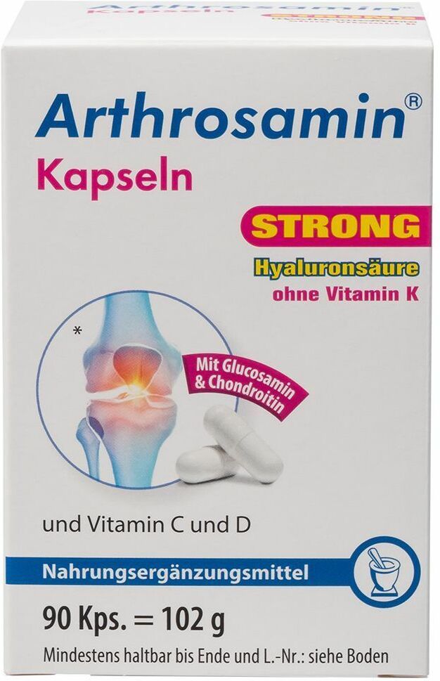 Arthrosamin strong ohne Vitamin K Kapseln