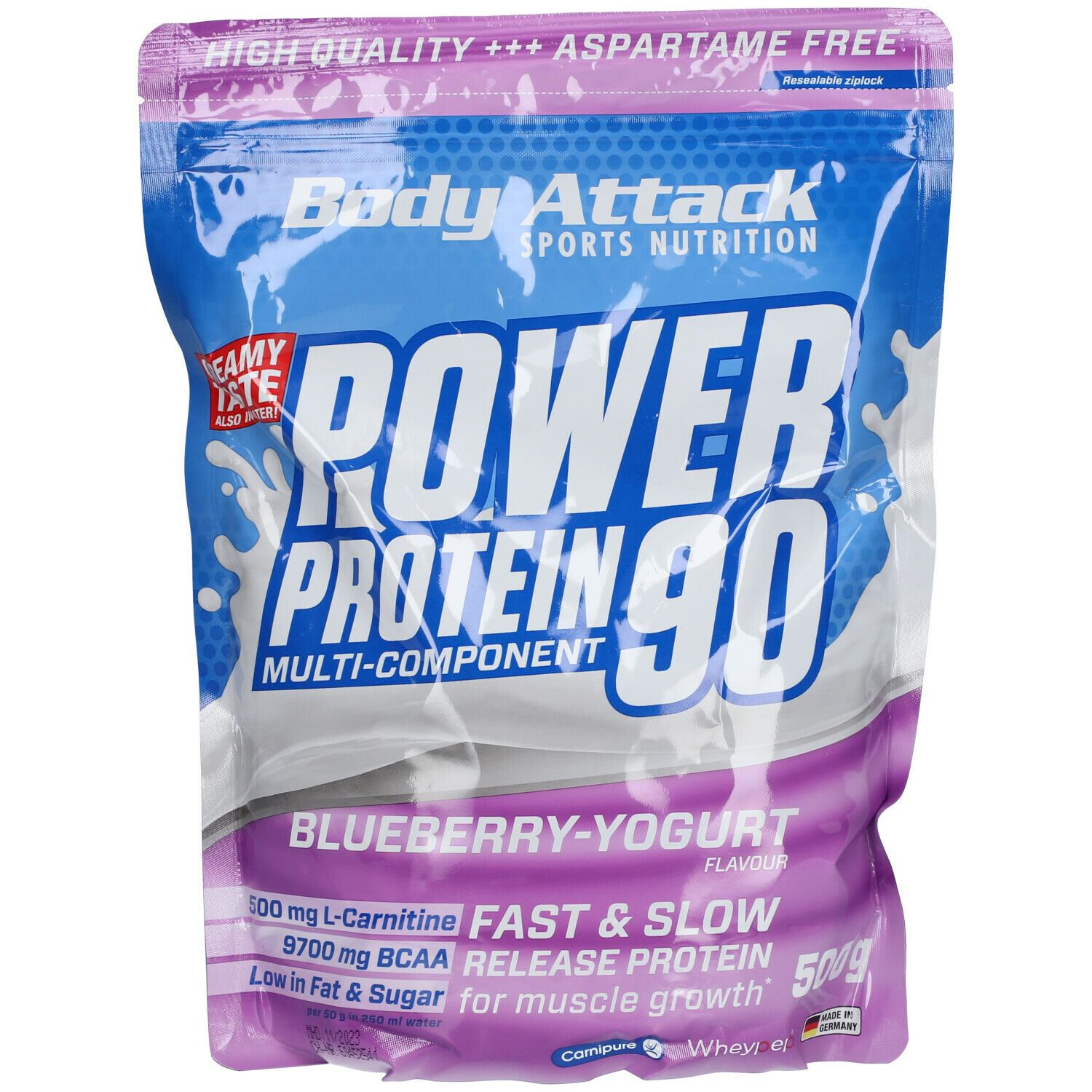 Body Attack Power Protein 90 Blueberry Yogurt Cream