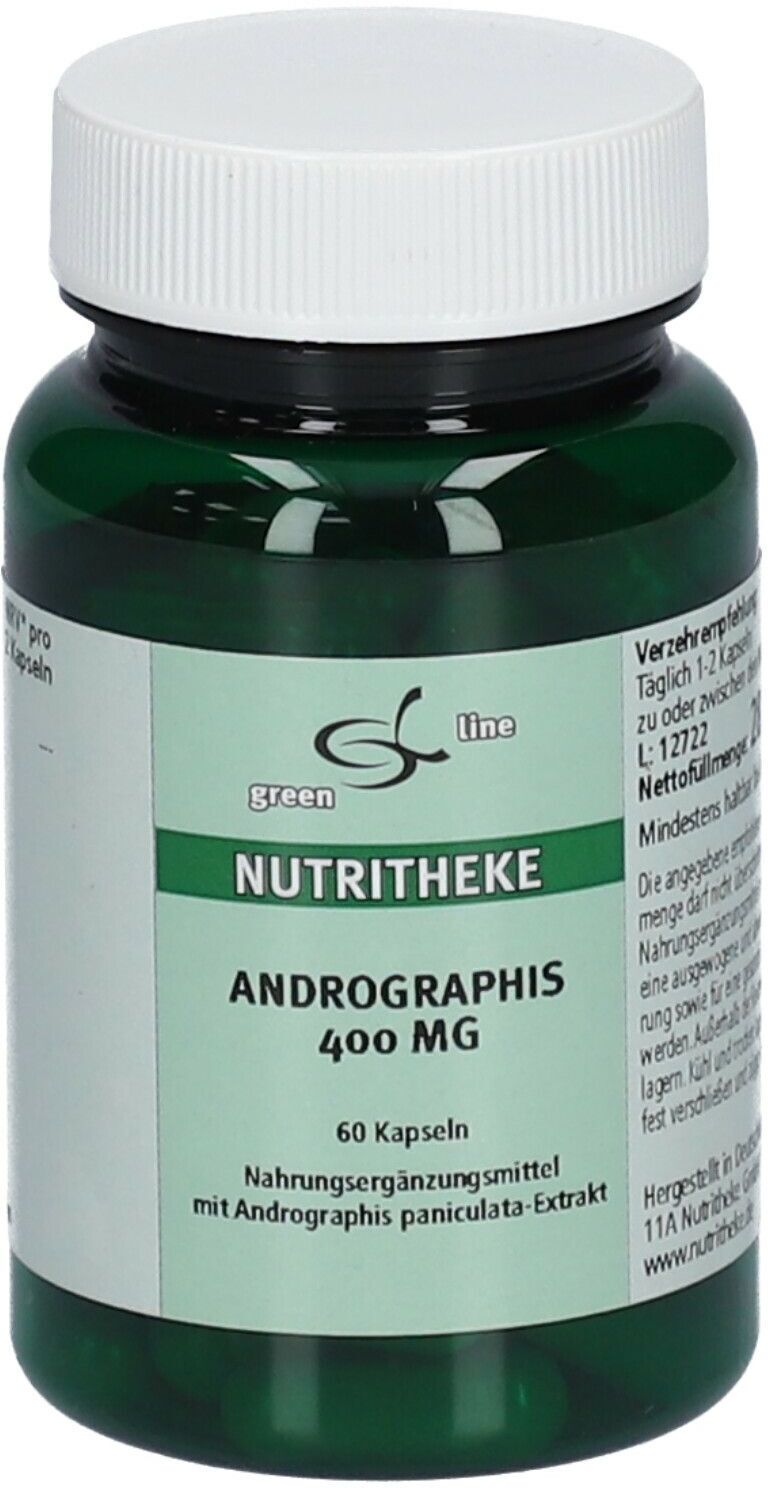 11 A Nutritheke GmbH green line Andrographis 400 mg