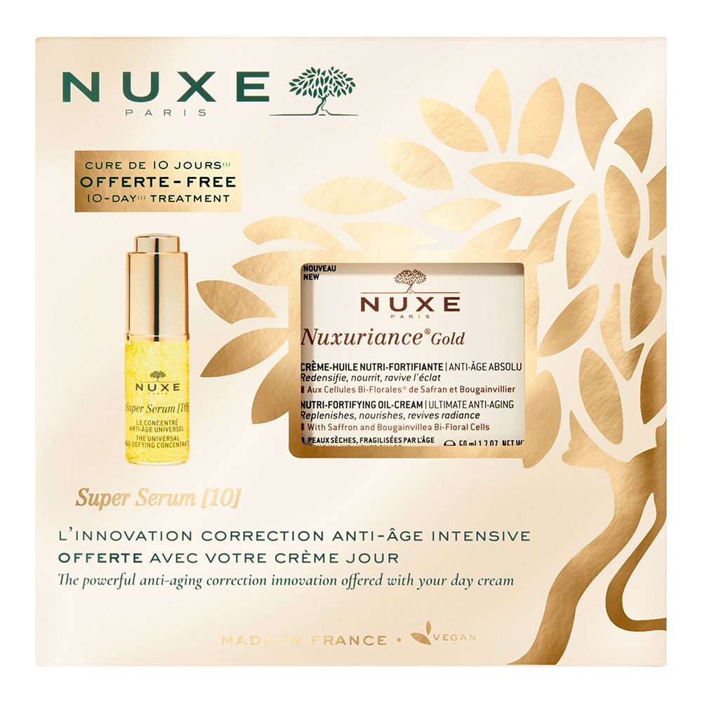 NUXE GmbH Nuxe Nuxuriance® Gold Nährende Creme + Super Serum [10]