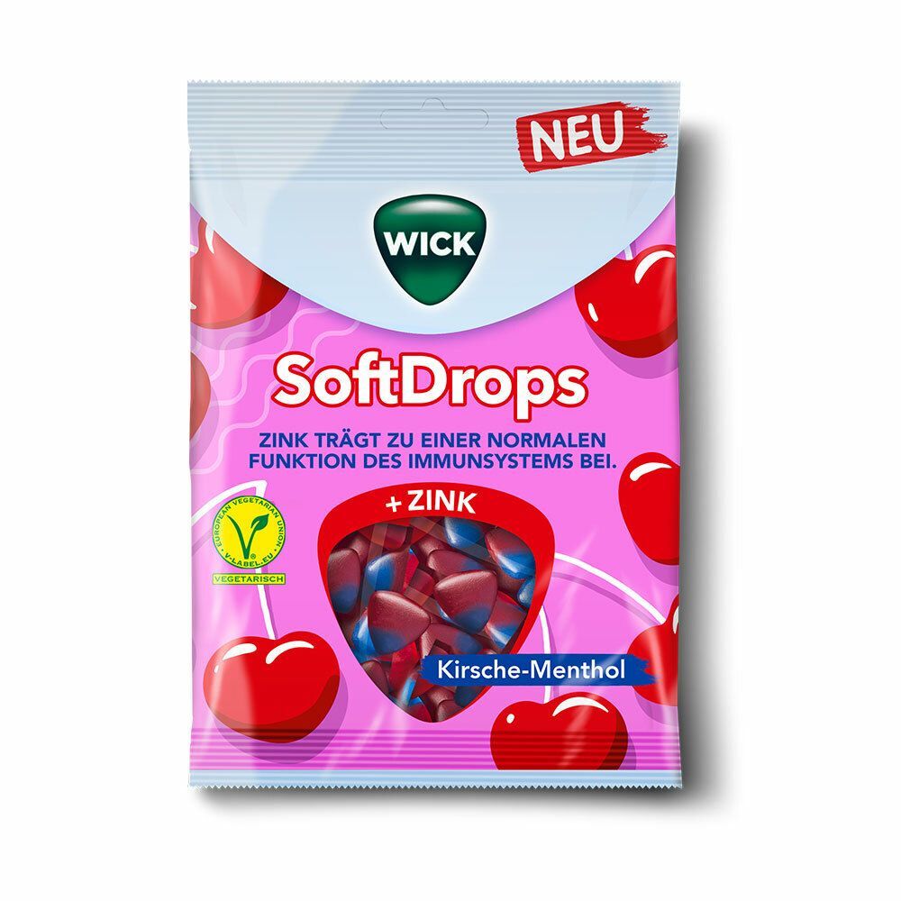 Candy Wick SoftDrops Kirsche-Menthol