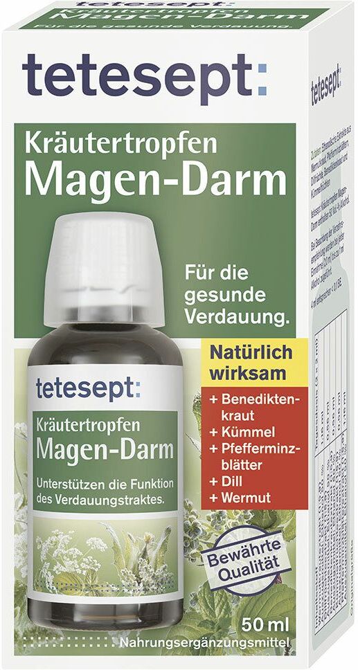 Merz Consumer Care GmbH tetesept: Kräutertropfen Magen-Darm