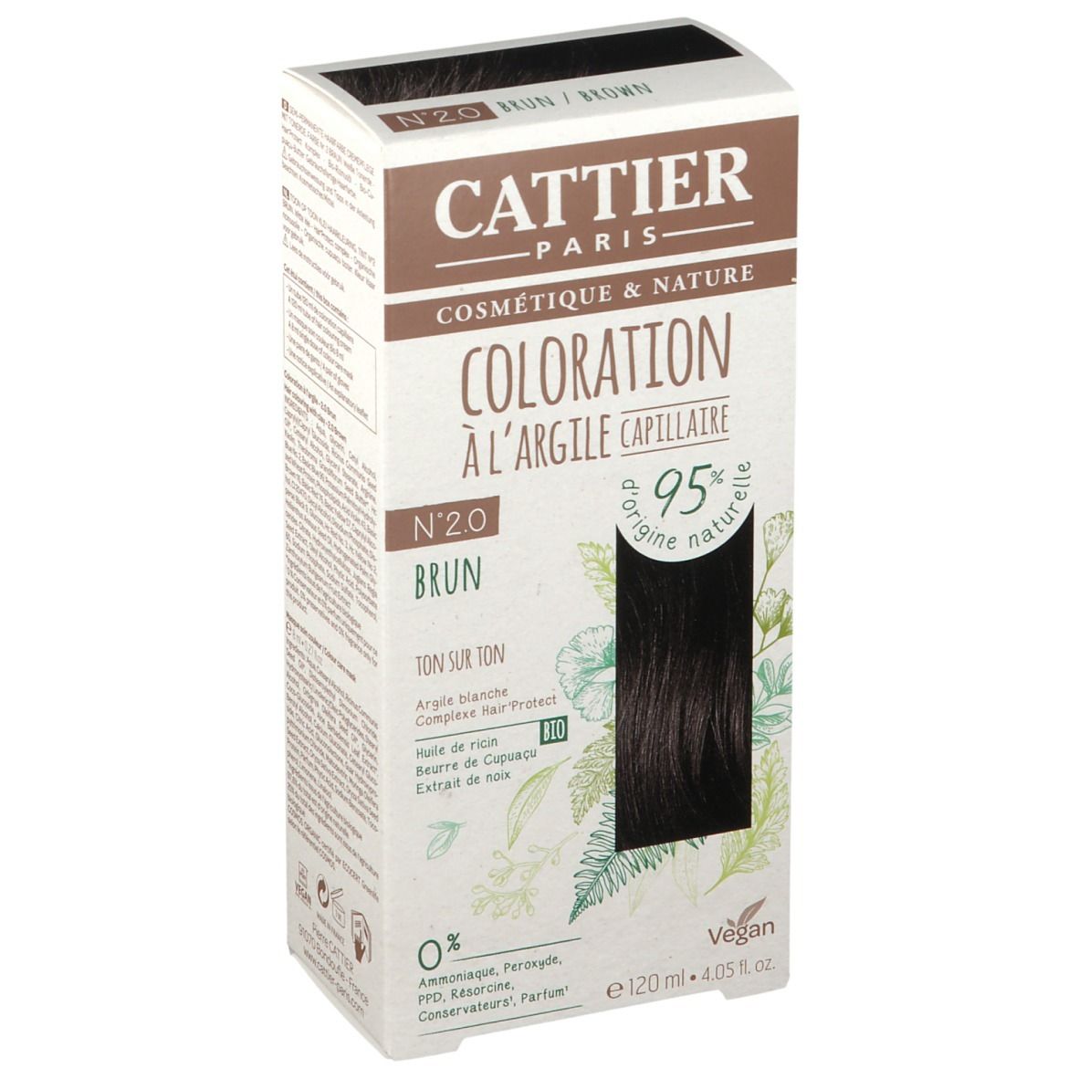 CATTIER DISLAB Cattier Haarfarbe Nr. 2.0 braun