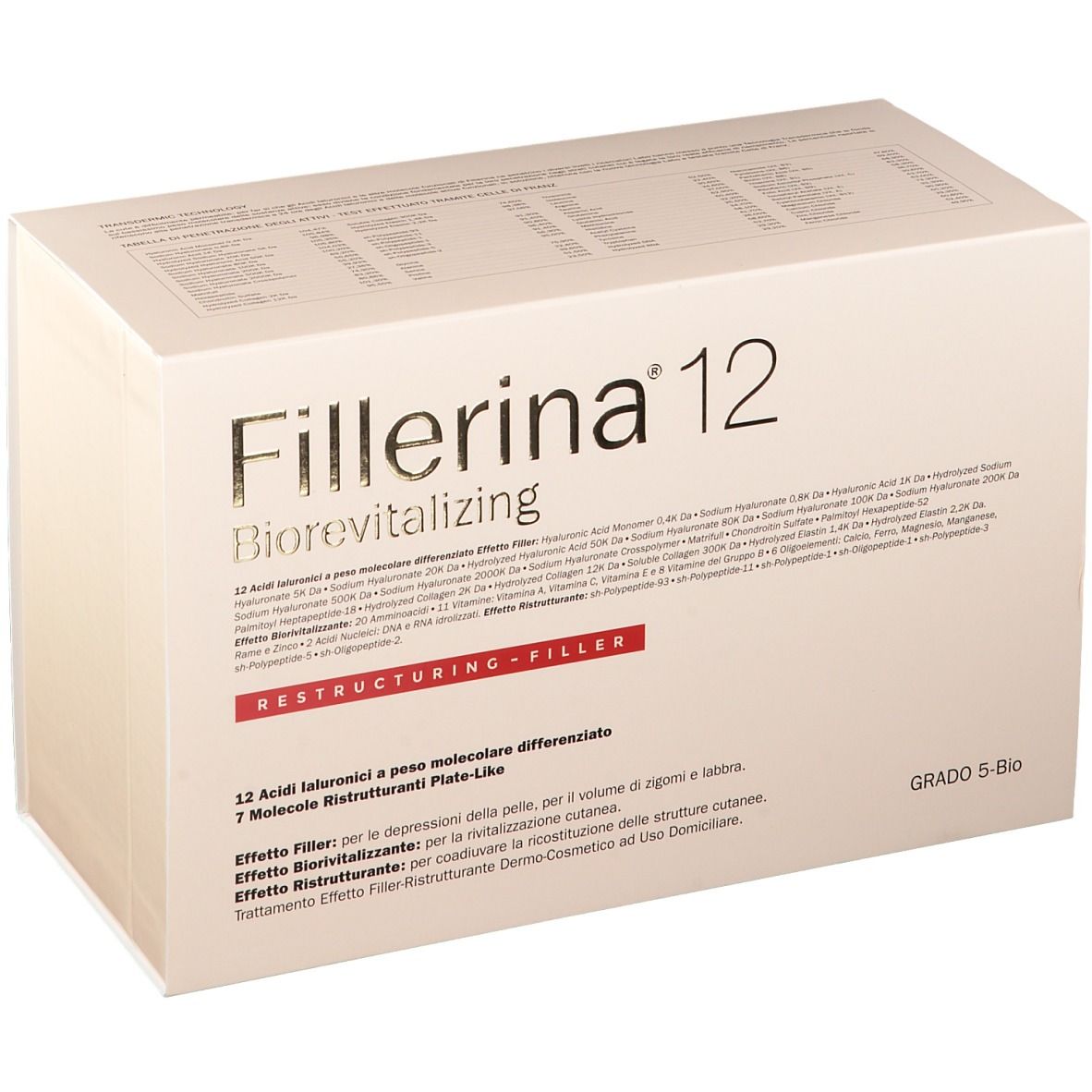 Fillerina® 12 Biorevitalizing Restructuring Filler Grad 5