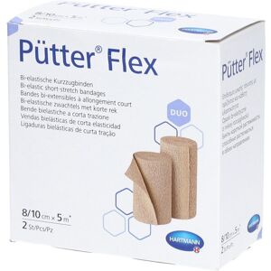 Pütter Flex Hartmann Pütter®Flex Duo-Kompressionsbinde 8 + 10 cm x 5 m 2 ct