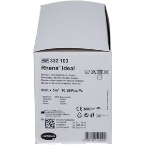 Hartmann Rhena® Ideal Fixierband 8 cm x 5 m braun 10 ct