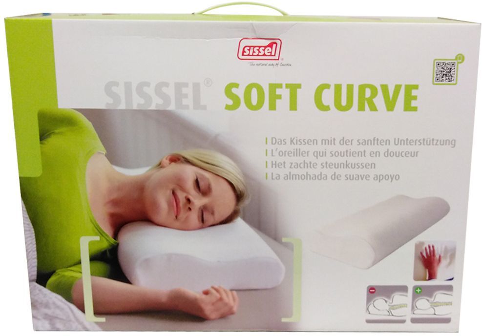 Sissel® Soft Curve Nackenkissen inkl. Bezug