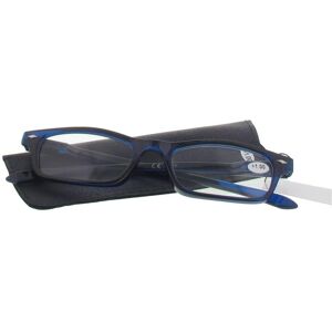 Pharma Glasses Lesebrille dunkel blau + 1.00 1 ct