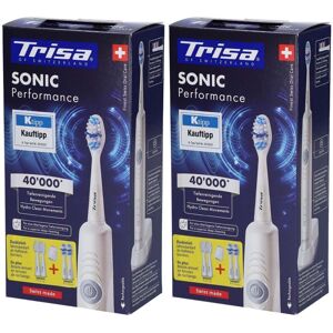 Trisa UltraUltraschallzahnbürste und 5 Nachfüllpackungen Sonic performance 10 ct