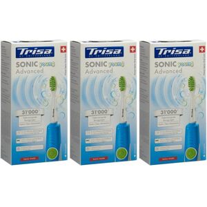 Trisa Sonic Advanced Young Ultraschallzahnbürste 3 ct