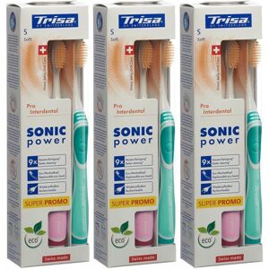 Trisa Interdentalbürste Sonic power pro interdental soft 3 ct