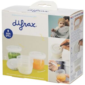 difrax® Behälter für Muttermilch und Babynahrung 6 ct