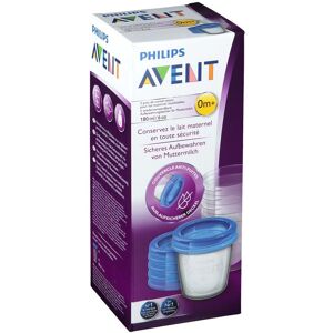 Avent Aufbewahrungsgläser für Muttermilch 180 ml 5 ct