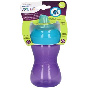 Avent Soft Becher Violett 300 ml +9 Monate 1 ct