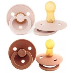 Bibs® Bibs Colour Woodchuck - Blush 0 - 6 Monate Größe 1 2 ct