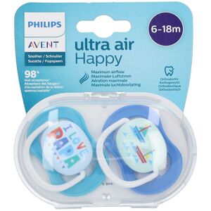 Avent Schnuller ultra air Happy 6-18 Monate 2 ct