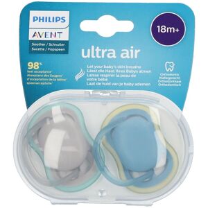 BOMEDYS Philips Avent Schnuller ultra air Scf349/01 18m+ Neutral 2 ct