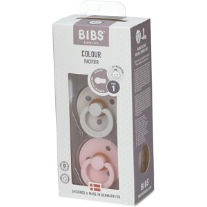 Bibs® Bibs Couleur Beruhigungssauger Haselnuss - Blume 0 - 6 Monate Größe 1 2 ct