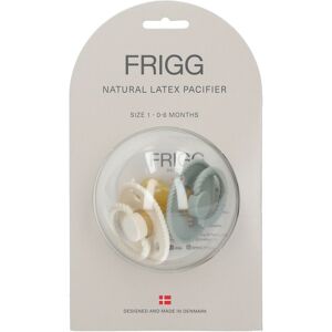 Infinity Frigg Schnuller Rope Cream-Saga 0-6 Monate 2 ct