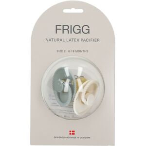 Infinity Frigg Schnuller Rope Cream-Saga 0-6 Monate 2 ct