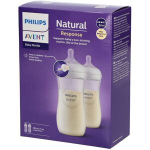 Bomedys NV Philips Avent Natural Response Duo Biberons Scy906/02 2 ct