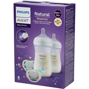 Bomedys NV Philips Avent Natural Response Geschenkset 2 Flaschen und 2 Sauger Scd837/11 1 ct