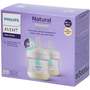 Bomedys NV Philips Avent Natural Response Babyflasche mit AirFree-Ventil 2 ct