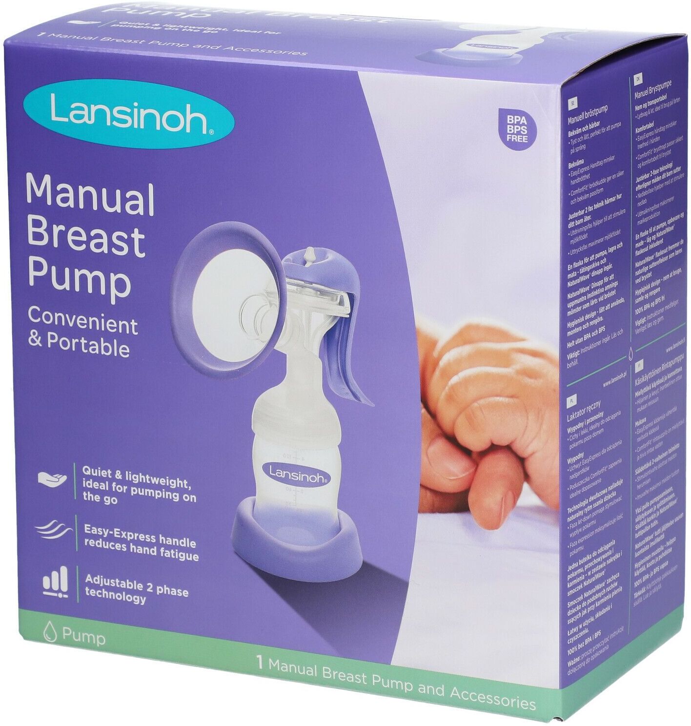 LANSINOH LABORATORIES BENELUX Lansinoh® Handmilchpumpe