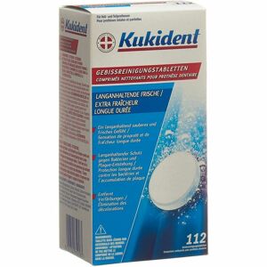 Kukident Reinigung-Tabs langan Frische 112 ct