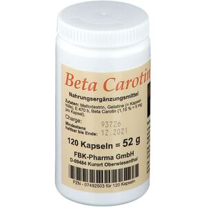 FBK Beta-Carotin 120 ct