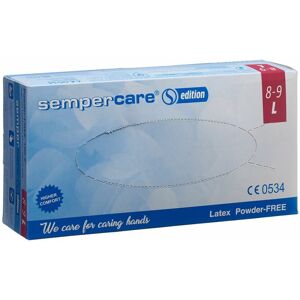 Sempercare Edition Handschuhe Latex L ung 100 Stk 100 ct