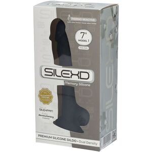 Pelvix Care Silexd Premium Silikon Dildo Modell 1 Schwarz 17,5 cm 1 ct