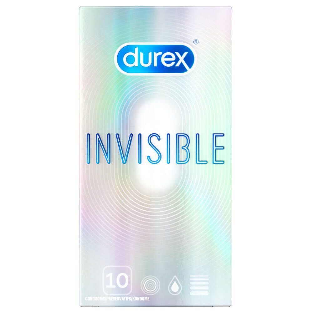 durex® Invisible ultra dünne Kondome