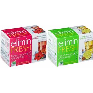 Tilman® elimin fresh Abnehmtee Grüner Tee + elimin fresh Abnehmtee mit Grünem Tee mit Hibiskus & Beeren 1 ct