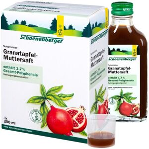 Schoenenberger® naturreiner Granatapfel-Muttersaft 0.6 l